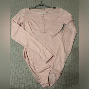 FREE PEOPLE | Sloane Bodysuit in Pink Nectar